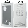 Karl Lagerfeld - Hardcase Leather K&C Head Pin MagSafe (KLHMP17S6PFKCLK) - iPhone 17 - Black