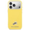 Karl Lagerfeld - Hardcase Leather K&C Head Pin MagSafe (KLHMP17X6PFKCLY) - iPhone 17 Pro Max - Yellow