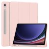 Techsuit - Flex Trifold (with Pencil Holder) - Samsung Galaxy Tab S9 - Pink