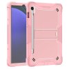 Techsuit - Rugged TabShell + Screen Protector - Samsung Galaxy Tab S9 FE / S10 FE - Rose Gold