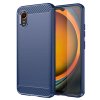 Techsuit Carbon Silicone silikónový obal pre Samsung Galaxy Xcover7 – modrý