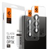 Spigen - (2 pack) Optik.tR EZ Fit Pro Camera Glass (AGL07970) - Samsung Galaxy Z Fold6 - Black