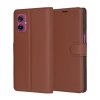 Techsuit - Leather Folio - Motorola Moto G35 - Brown