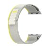 Techsuit remienok (W039) - Apple Watch 1/2/3/4/5/6/7/8/SE/SE 2 (38/40/41mm) - Žltý / Sivý