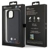 BMW - Leather Stamp Tricolor (BMHCP15S22PTDK) - iPhone 15 - Black