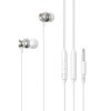 ColorWay - Wired Earphones UrbanBeat (CW-WD03WT) - with 3.5mm Jack, 10mm Drivers, Control Panel, 1.2m Cable - White