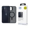 3mk - Smoke MagCase - iPhone 12 Pro / iPhone 12 - Black