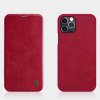 Nillkin - Qin Leather Case - iPhone 12 Pro Max - Red