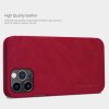 Nillkin - Qin Leather Case - iPhone 12 Pro Max - Red
