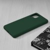 Techsuit Soft Edge Silicone silikónový obal pre Samsung Galaxy F62 / M62 – tmavozelený