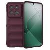 Techsuit – Magic Shield ochranné puzdro pre Xiaomi 14 – vínové