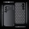 Techsuit – CarbonFiber ochranné puzdro s karbónovým dizajnom pre Samsung Galaxy S26 Plus – čierne