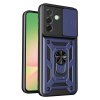 Techsuit – CamShield Series ochranné puzdro s posuvným krytom fotoaparátu pre Samsung Galaxy A57 5G – modré