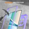 Techsuit – ColorVerse 360 Series + Screen Protector 360° ochranné puzdro s ochranou displeja pre Xiaomi Redmi Note 15 5G / Poco M8 5G – fialové