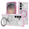 Techsuit - Carbon Shield PRO - Samsung Galaxy S26 - Pink Transparent