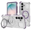 Techsuit - Carbon Shield PRO - Samsung Galaxy S26 Plus - Purple Transparent