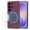 Techsuit - SoftFlex MagSafe - Samsung Galaxy S26 Ultra - Plum Red