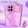 Techsuit - HaloFrost II MagSafe - Xiaomi Redmi Note 15 Pro+ 5G / Poco M8 Pro 5G - Pink