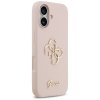 Guess - Silicone Big 4G Script (GUHCP17SSC4GSMP) - iPhone 17 - Light Pink