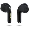Guess - Wireless Earbuds Script Print (GUTWSA15HETK) - In-ear, Bluetooth, TWS, Small Round Design - Black