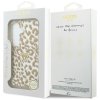 Guess - IML Leopard Print Triangle puzdro pre Samsung Galaxy S26 - hnedé