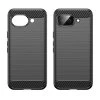 Techsuit - Carbon Silicone puzdro pre Google Pixel 10a - čierne