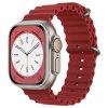 Techsuit Remienok (W038) - Apple Watch 1/2/3/4/5/6/7/8/SE/SE 2 (38/40/41mm) - Wine Red