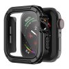 Lito Puzdro Watch Armor 360 + Ochranné sklo na displej - Apple Watch 4 / 5/ 6/ SE / SE 2 (44mm) - Čierna