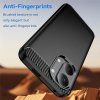 Techsuit - Carbon Silicone kryt pre Xiaomi Poco X8 Pro Max - čierny