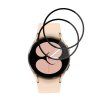 Techsuit - Nano Flex (2 pack) - Samsung Galaxy Watch4 40mm - Black