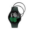Techsuit - Nano Flex (2 pack) - Samsung Galaxy Watch4 44mm - Black