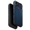 UNIQ - Lyden Leatherette Case kryt pre iPhone 17 Pro - modro-čierny
