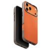 UNIQ - Lyden Leatherette Case - iPhone 17 Pro - Orange / Beige