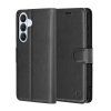 Techsuit - Leather Folio puzdro pre Samsung Galaxy S26 Plus - čierne