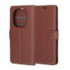 Techsuit - Leather Folio puzdro pre Xiaomi Redmi Note 15 5G / Note 15 4G / Poco M8 5G - hnedé