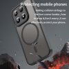Techsuit - HaloFrost II MagSafe kryt pre Honor Magic8 Lite - čierny
