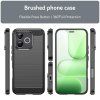 Techsuit - Carbon Silicone kryt pre Honor 600 Lite - čierny
