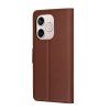 Techsuit - Leather Folio - Honor 600 Lite - Brown