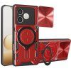 Techsuit - CamGuard Pro kryt pre Honor 600 Lite - červené