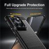 Techsuit - Carbon Silicone - Motorola Edge 70 Fusion - Black