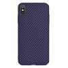 Techsuit - Carbonite FiberShell - iPhone XS Max - Purple