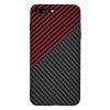 Techsuit - Carbonite FiberShell - iPhone 7 Plus / iPhone 8 Plus - Red Vortex
