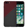 Techsuit - Carbonite FiberShell puzdro pre iPhone 7 Plus / iPhone 8 Plus - červené