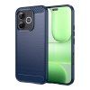 Techsuit - Carbon Silicone puzdro pre Honor 600 Lite - modré