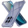 Techsuit - Shockproof Clear Silicone - Xiaomi Redmi Note 15 Pro 4G - Smoke Black