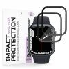 Techsuit - Nano Flex (2 pack) - Apple Watch 7 / 8 / 9 41mm - Black