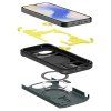 Spigen – Tough Armor MagSafe obal pre Google Pixel 10a – tmavozelený