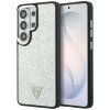 Guess - Fixed Glitter Triangle Logo MagSafe (GUHMS26LPFGTSCMS) - Samsung Galaxy S26 Ultra - Silver