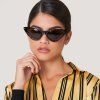 Techsuit - Sunglasses (5040) - for Women, PC Frame and Lens, Triangular - Brown