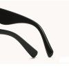 Techsuit - Sunglasses (5154) - for Women, PC Frame and Lens, Square - Black / Gradient